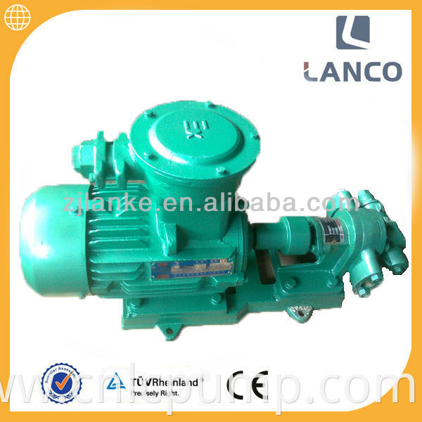 Lanco brand Standard KCB-200 Gear Rotary Oil pump wich 4 kw motor